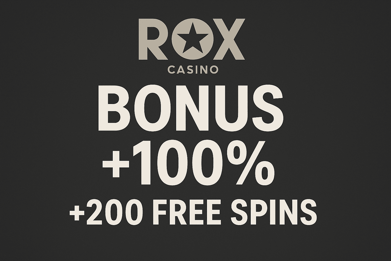 Rox Casino бонус